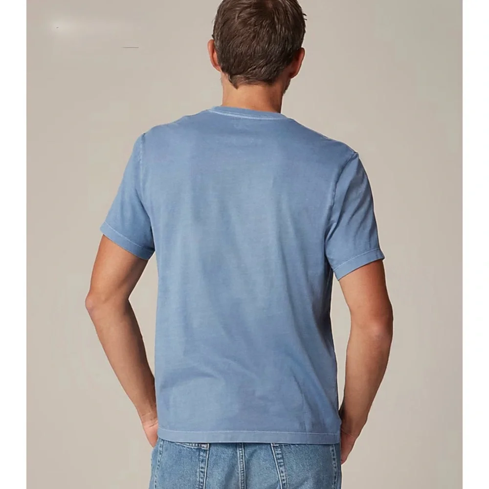 NWT J. Crew Broken-in T-shirt Short Sleeve Crew Shade Blue